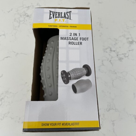 Everlast F.I.T. 2 IN 1 Massage Foot Roller w Interchangeable Rollers Sz OS NWT - Picture 3 of 5